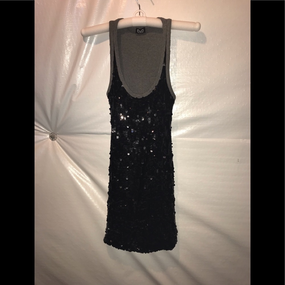 New Authentic D&G sequence Women tank top